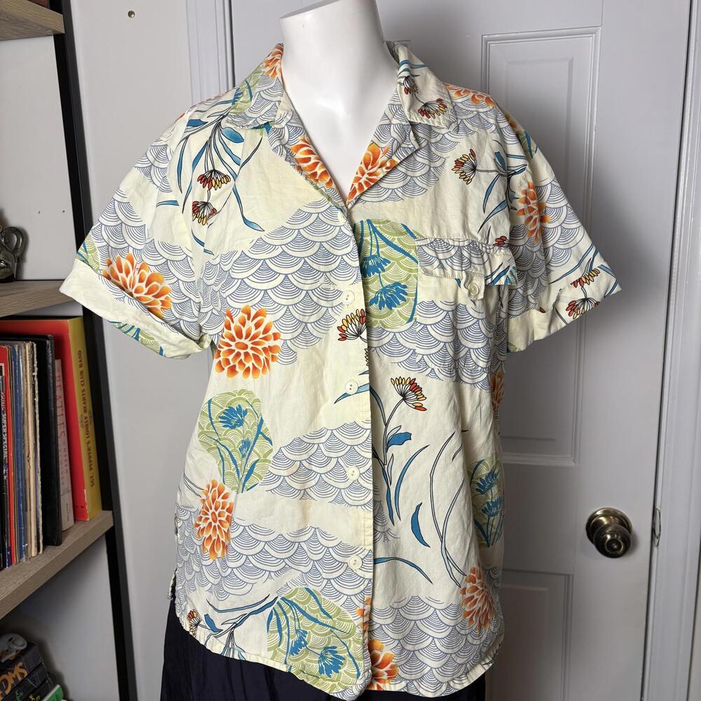 Sag Harbor Sport 90s Graphic Button Up S - Picture 4 of 6